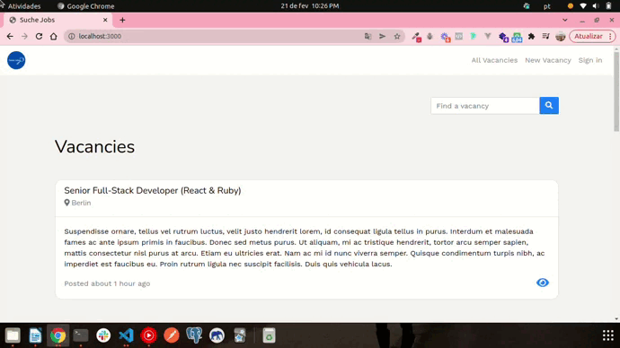 Suche Jobs